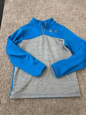 Under Armour Bright Blue Fleece Quarter Zip